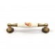 FURNITURE HANDLE FLOWER / ANTIQUE GOLD